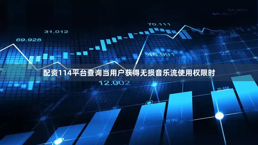 配资114平台查询　　当用户获得无损音乐流使用权限时