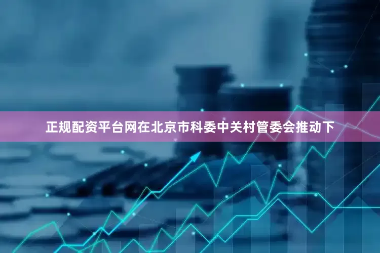 正规配资平台网在北京市科委中关村管委会推动下