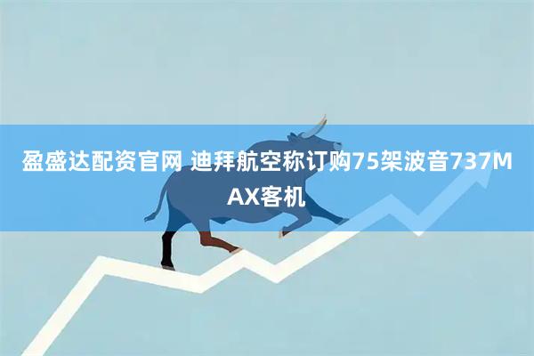 盈盛达配资官网 迪拜航空称订购75架波音737MAX客机