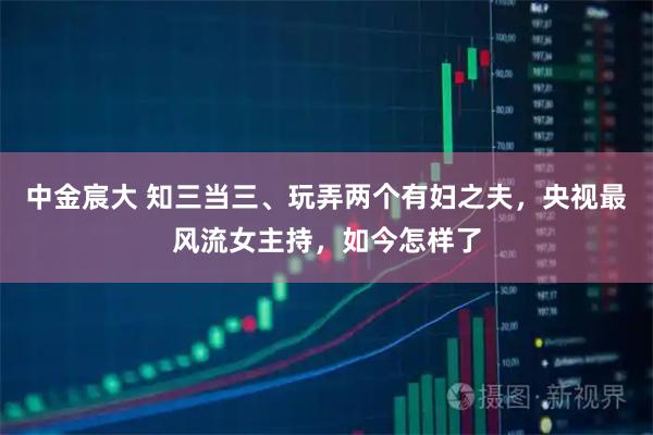 中金宸大 知三当三、玩弄两个有妇之夫，央视最风流女主持，如今怎样了
